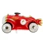 Preview: Foil balloon racing car red