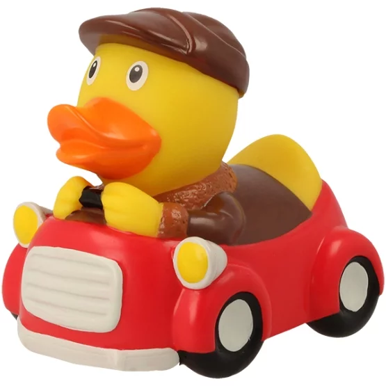 Bath duck car driver