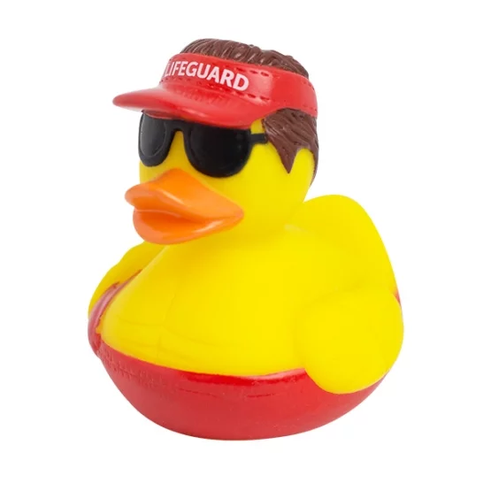 Bath duck lifeguard