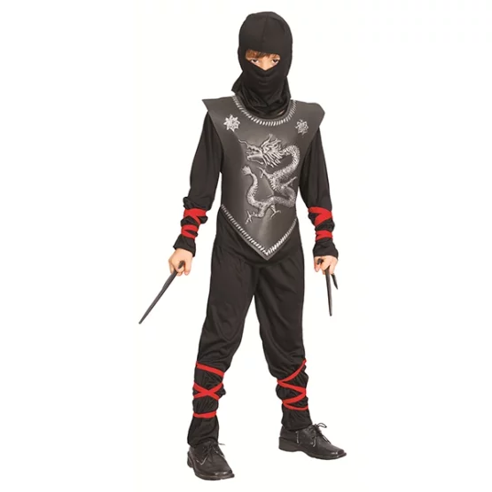 Ninja schwarz M (120-130cm)