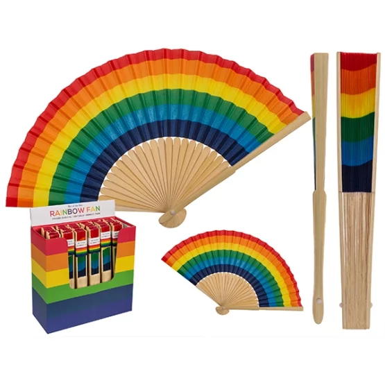 Fan Rainbow 21cm