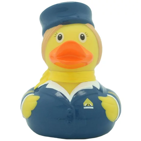 Bath duck stewardess