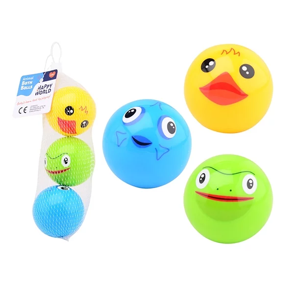 Play balls 3 pcs. in net