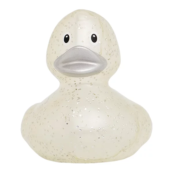 Bath duck confetti silver