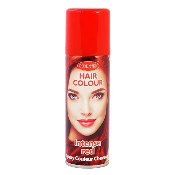 Hair color spray red