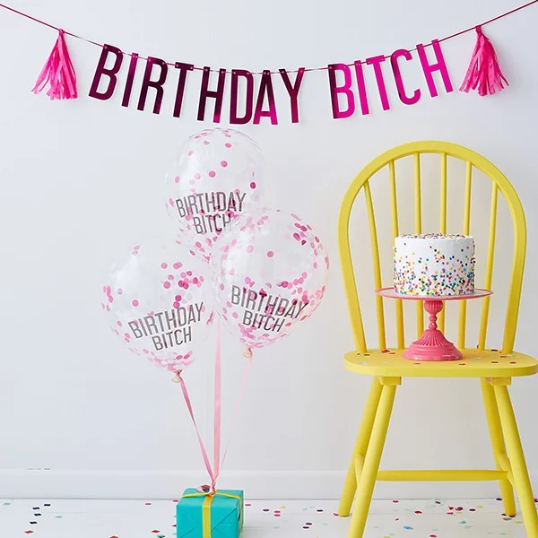 Party set Birthday B*tch