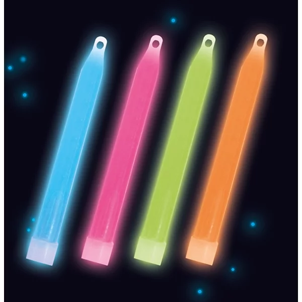 4 assorted glow stick charms